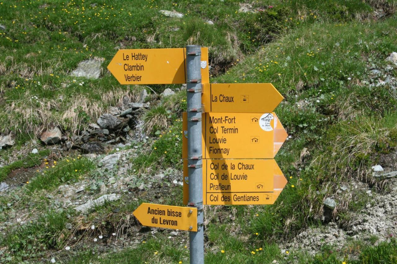 Bnb Claudy Et Elizabeth Michellod-Dutheil Le Châble Eksteriør billede